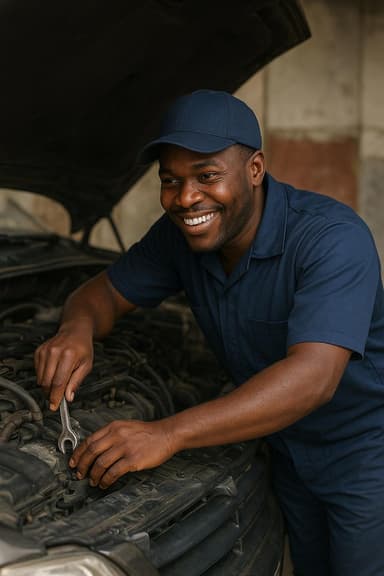 Professional handshake